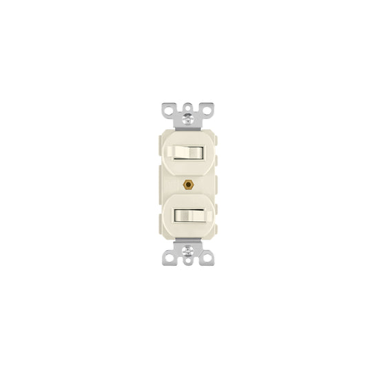 APDO-S Interruptor dúplex de palanca, Standard, marfil