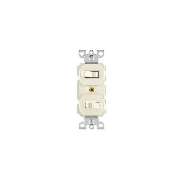 APDO-S Interruptor dúplex de palanca, Standard, marfil