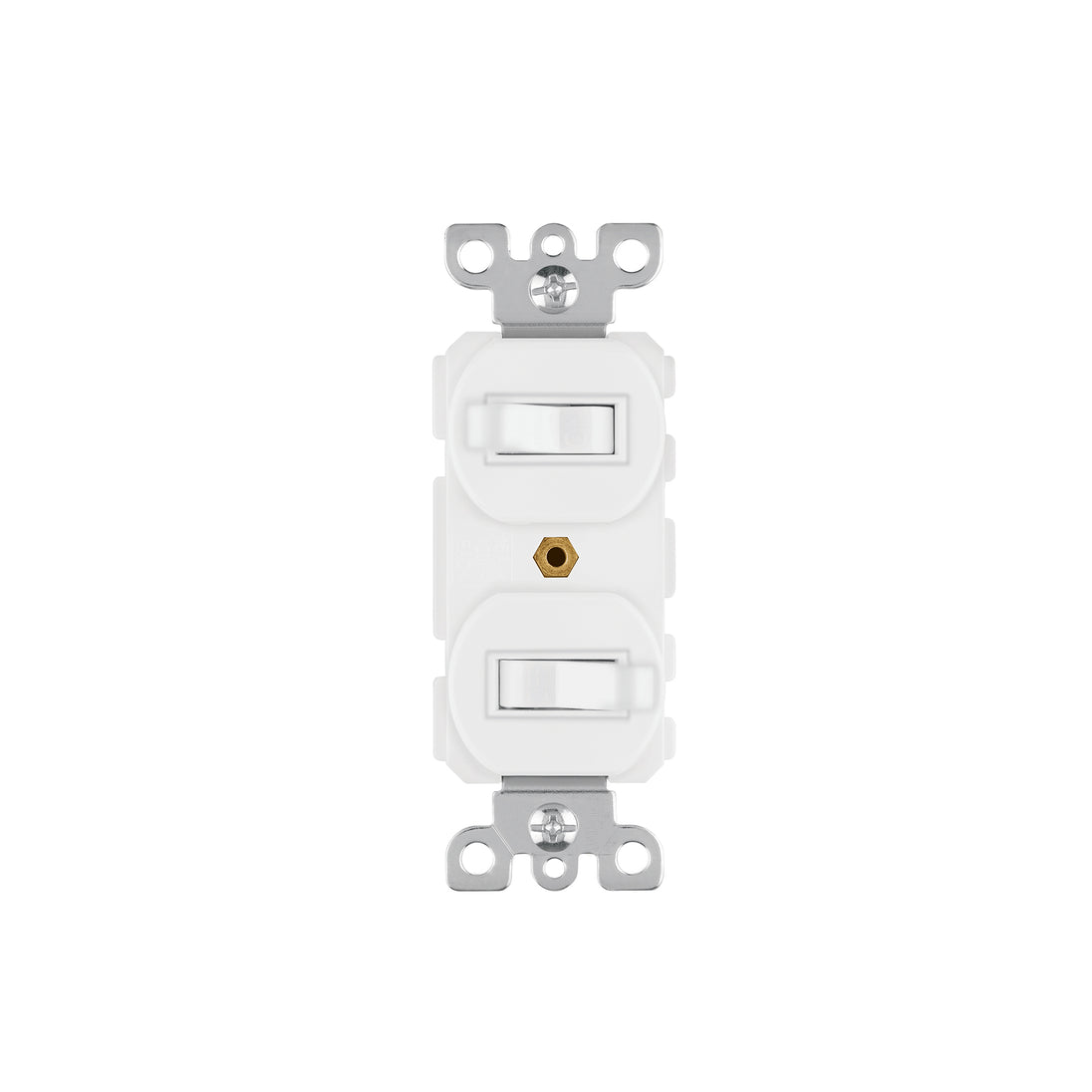 APDO-SB Interruptor dúplex de palanca, Standard, blanco, Volteck