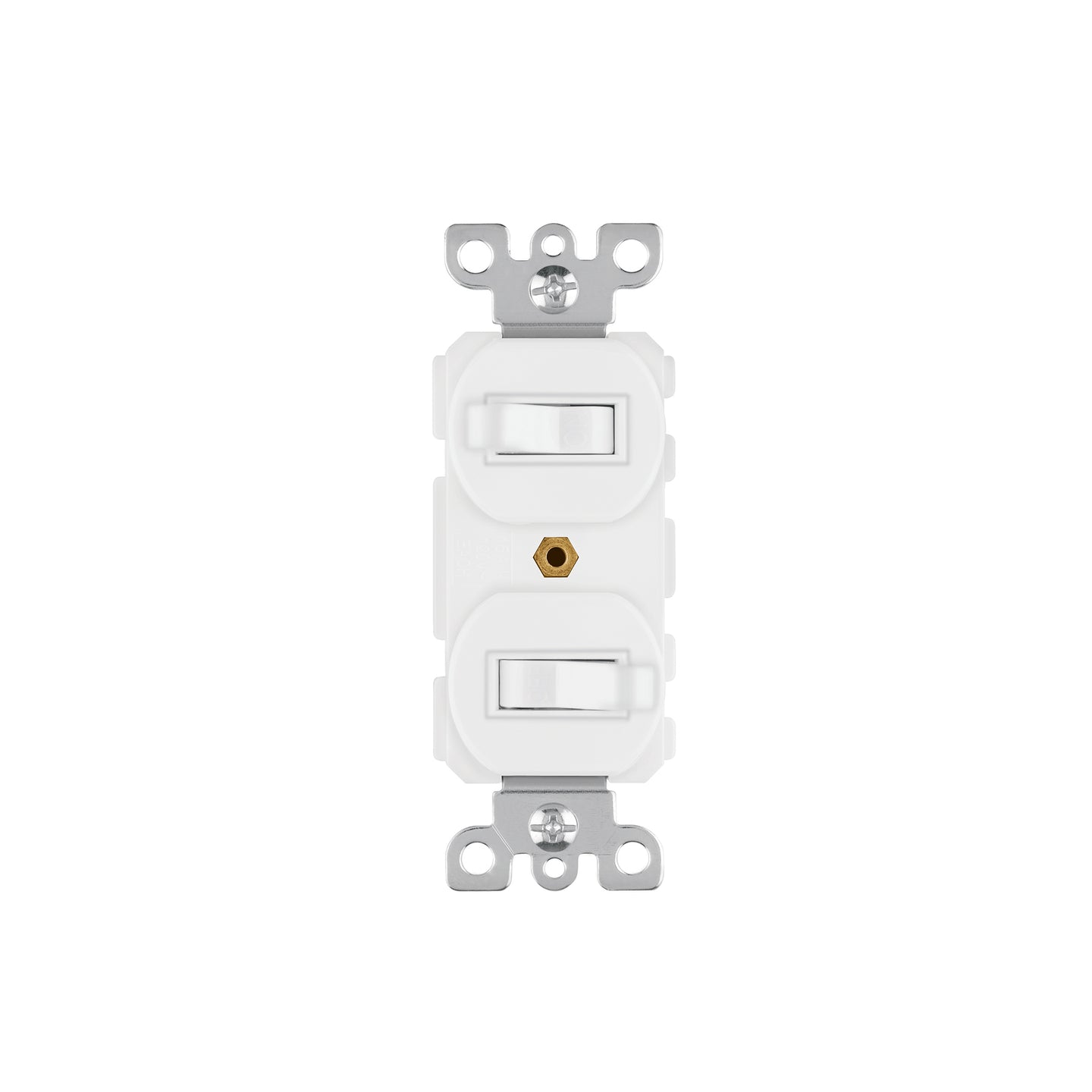 APDO-SB Interruptor dúplex de palanca, Standard, blanco, Volteck