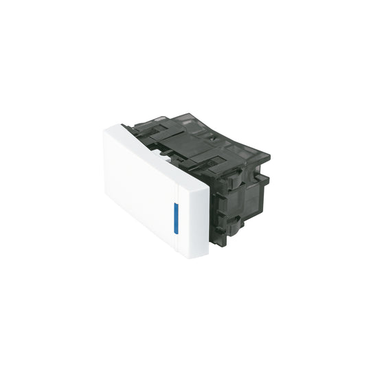 APSE-EB Interruptor sencillo 1 módulo, línea Española, color blanco