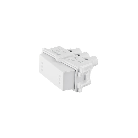 APSE-EIB Interruptor de 3 vías, línea Italiana, color blanco