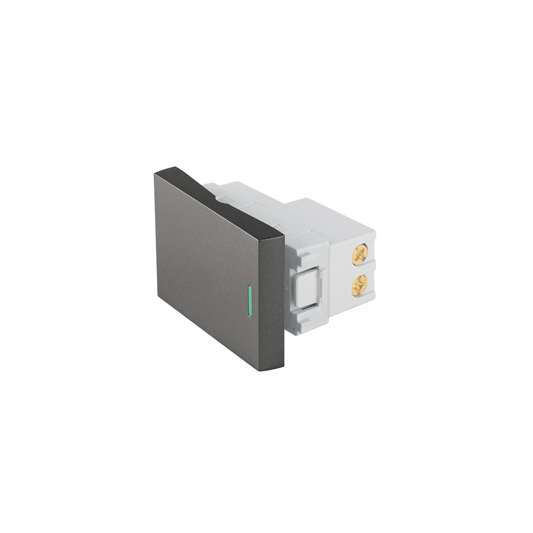 APSE15-ELA Interruptor 3 vías acero inox de 1.5 módulos, línea Lisboa