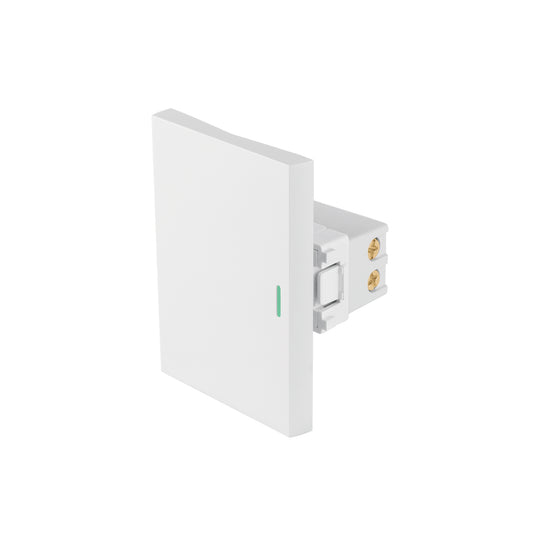 APSE3-LB Interruptor sencillo blanco de 3 módulos, línea Lisboa