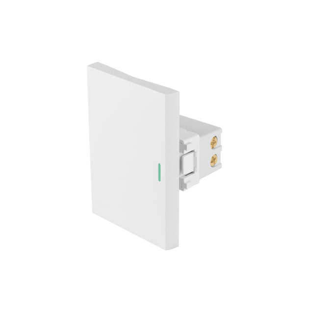 APSE3-LB Interruptor sencillo blanco de 3 módulos, línea Lisboa