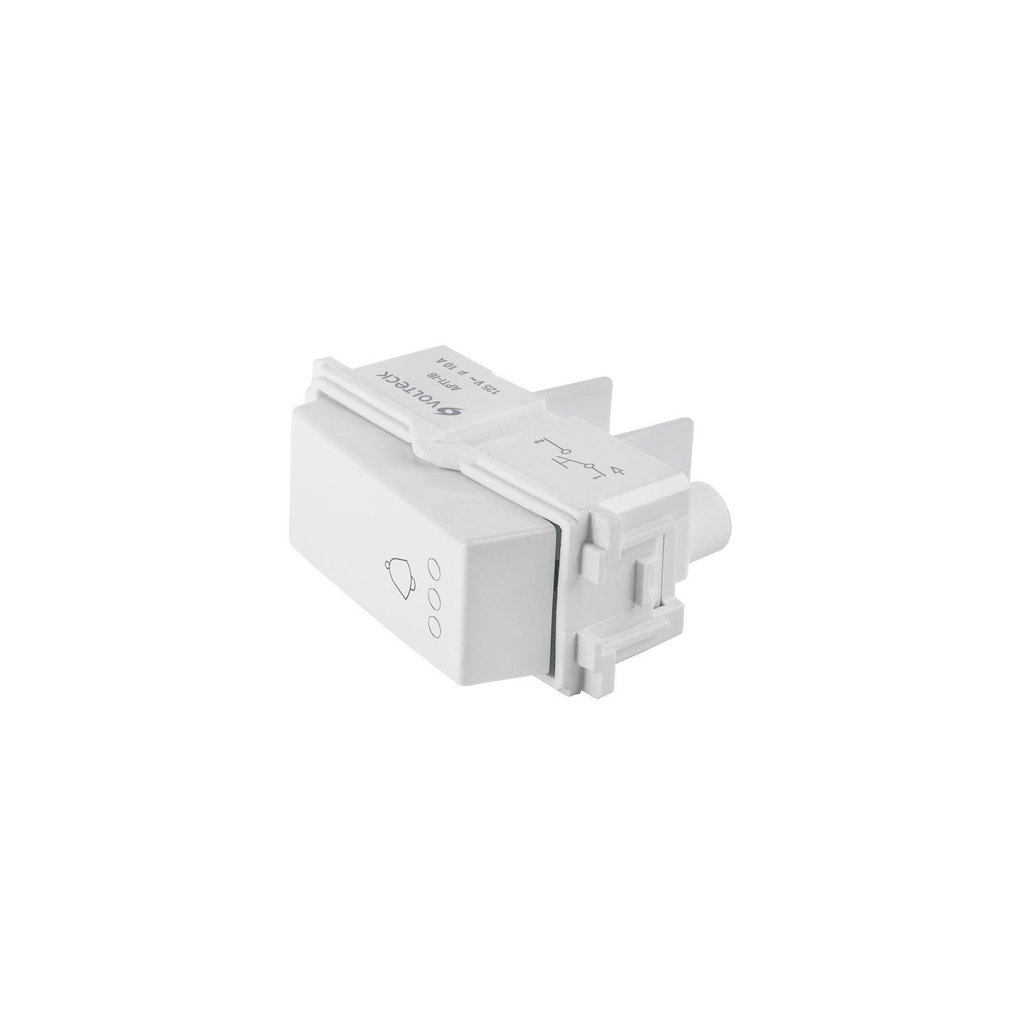 APTI-IB Interruptor para timbre, línea Italiana, color blanco