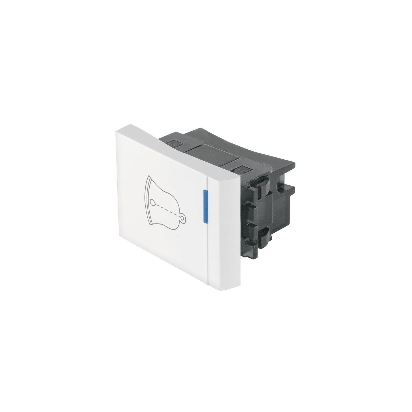 APTI15-EB Interruptor para timbre, 1.5 módulos, línea Española, blanco