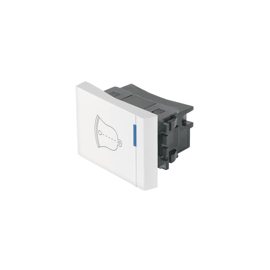 APTI15-EB Interruptor para timbre, 1.5 módulos, línea Española, blanco