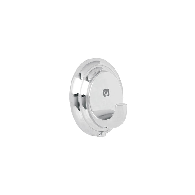 AQA-83 Gancho sencillo para toallas, cromo, FOSET AQUA