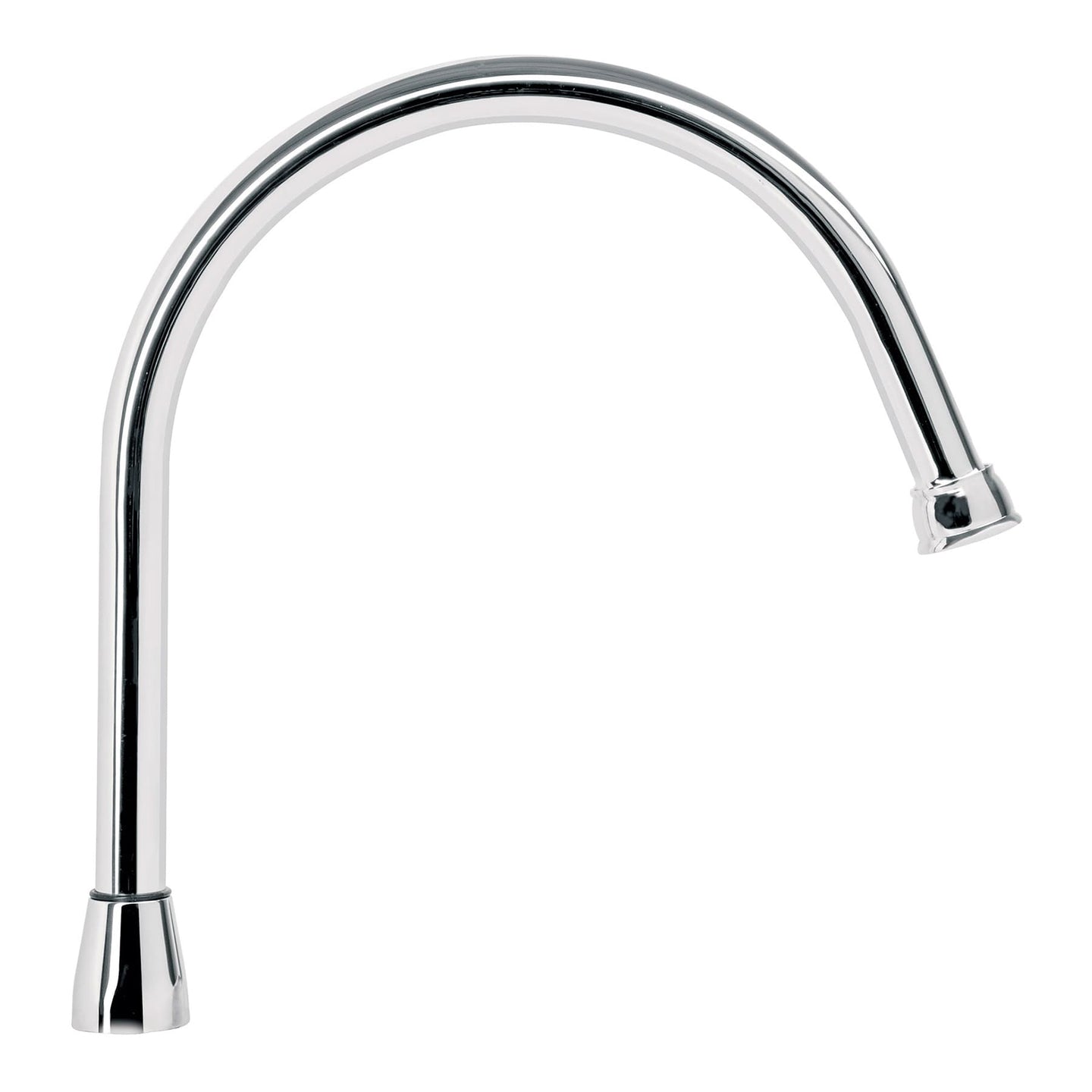 AQCR-80 Cuello largo para mezcladora de fregadero, cromo, AQUA