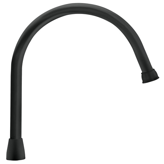 AQCR-80M Cuello largo para mezcladora de fregadero, negro mate, AQUA