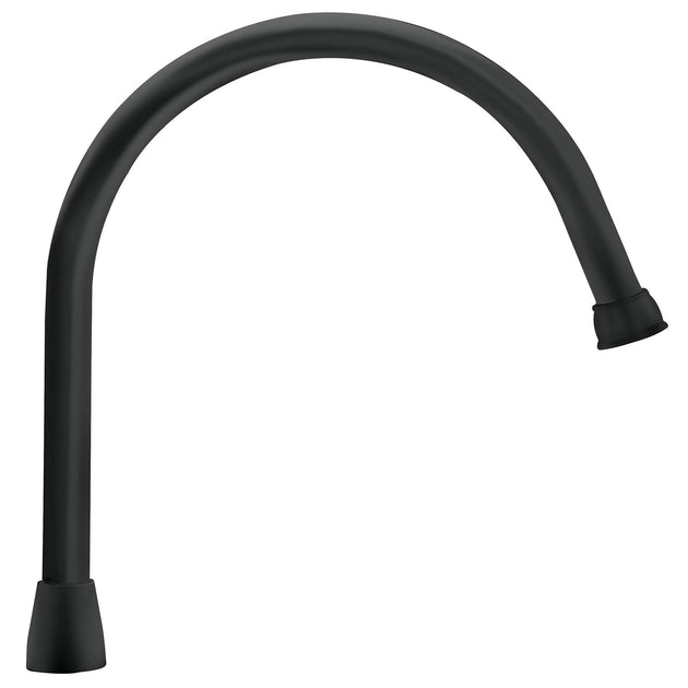 AQCR-80M Cuello largo para mezcladora de fregadero, negro mate, AQUA