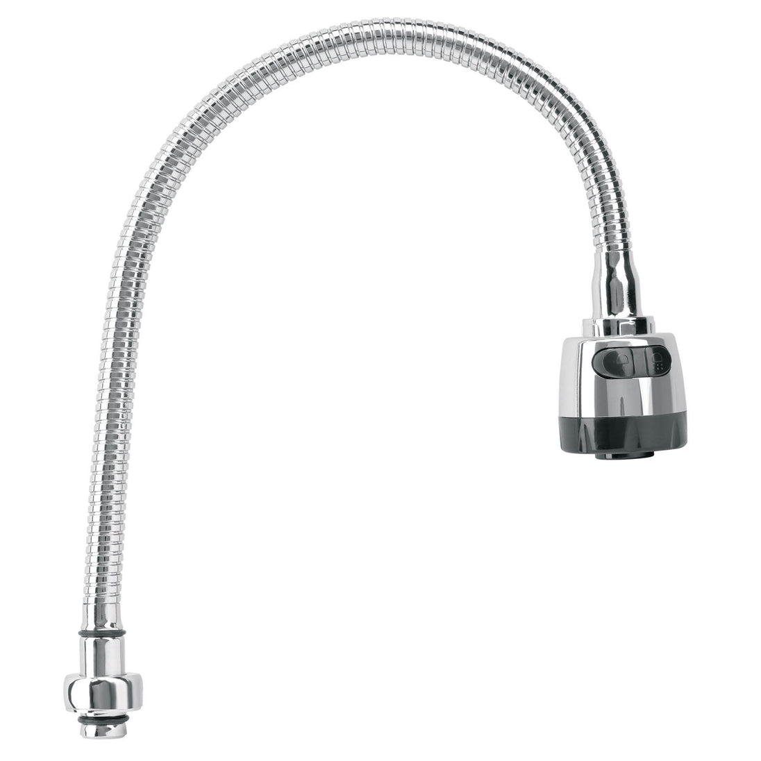 AQCR-81 Cuello flexible para mezcladora de fregadero, cromo, AQUA