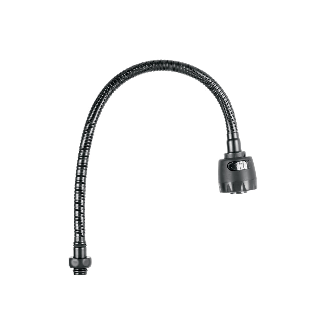AQCR-81M Cuello flexible para mezcladora de fregadero, negro, AQUA