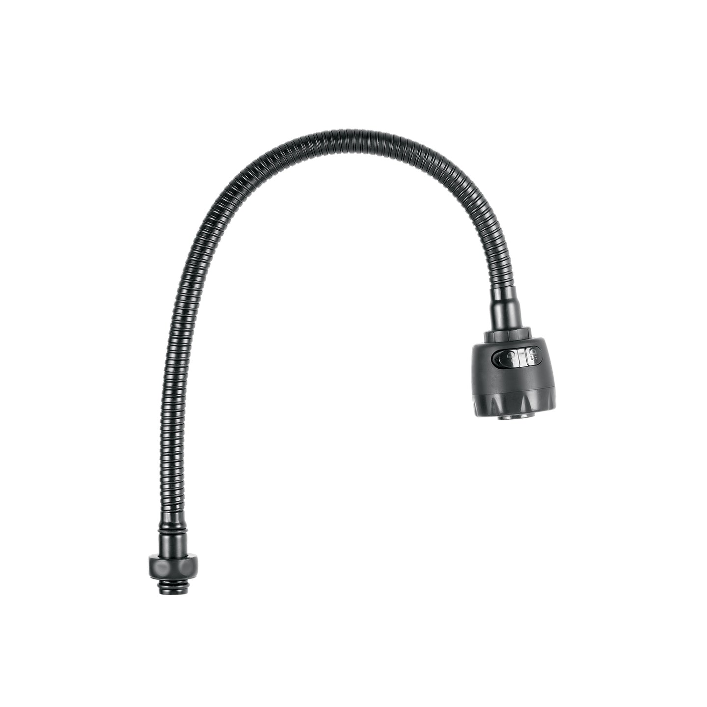 AQCR-81M Cuello flexible para mezcladora de fregadero, negro, AQUA