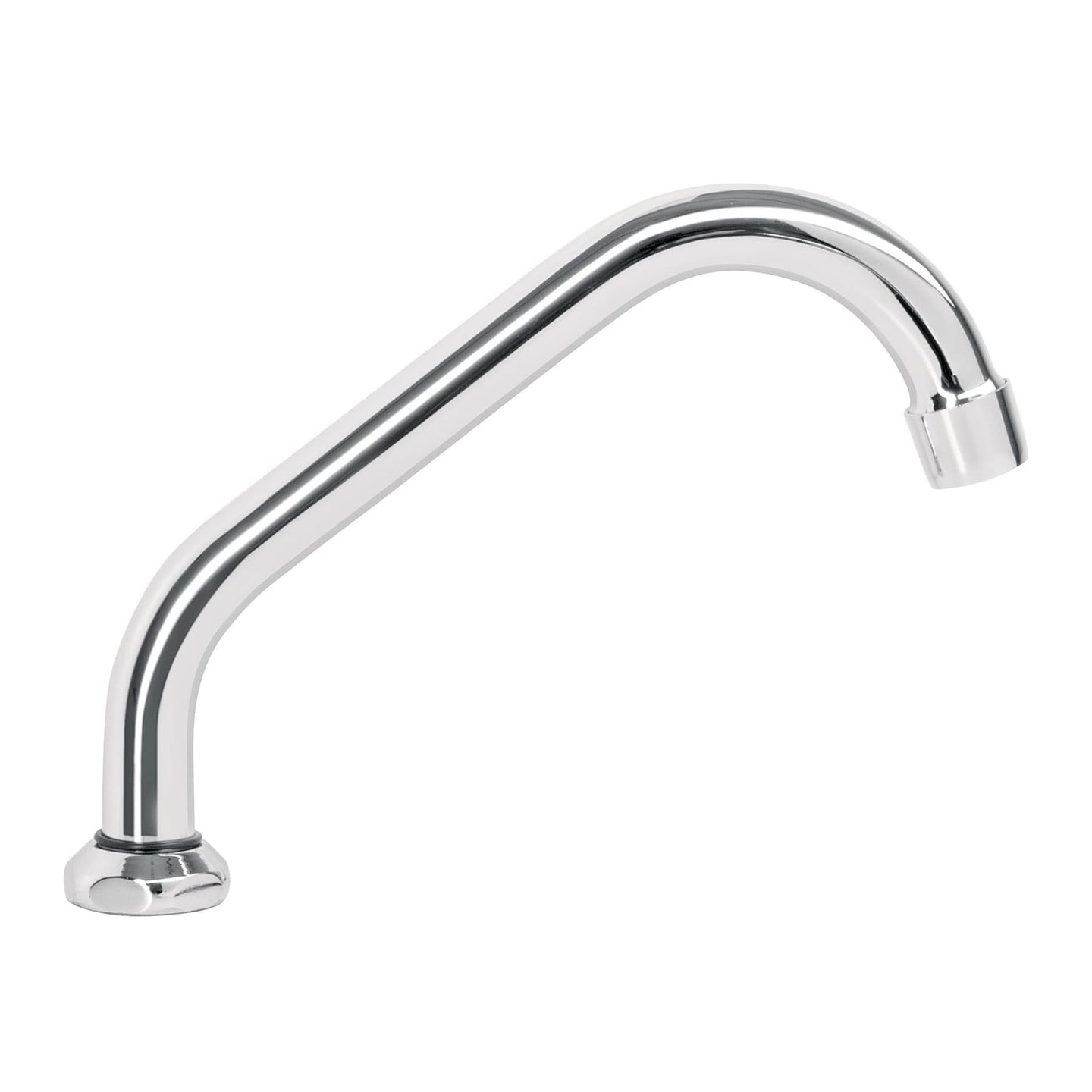 AQCR-92 Cuello corto para mezcladora de fregadero, cromo, AQUA