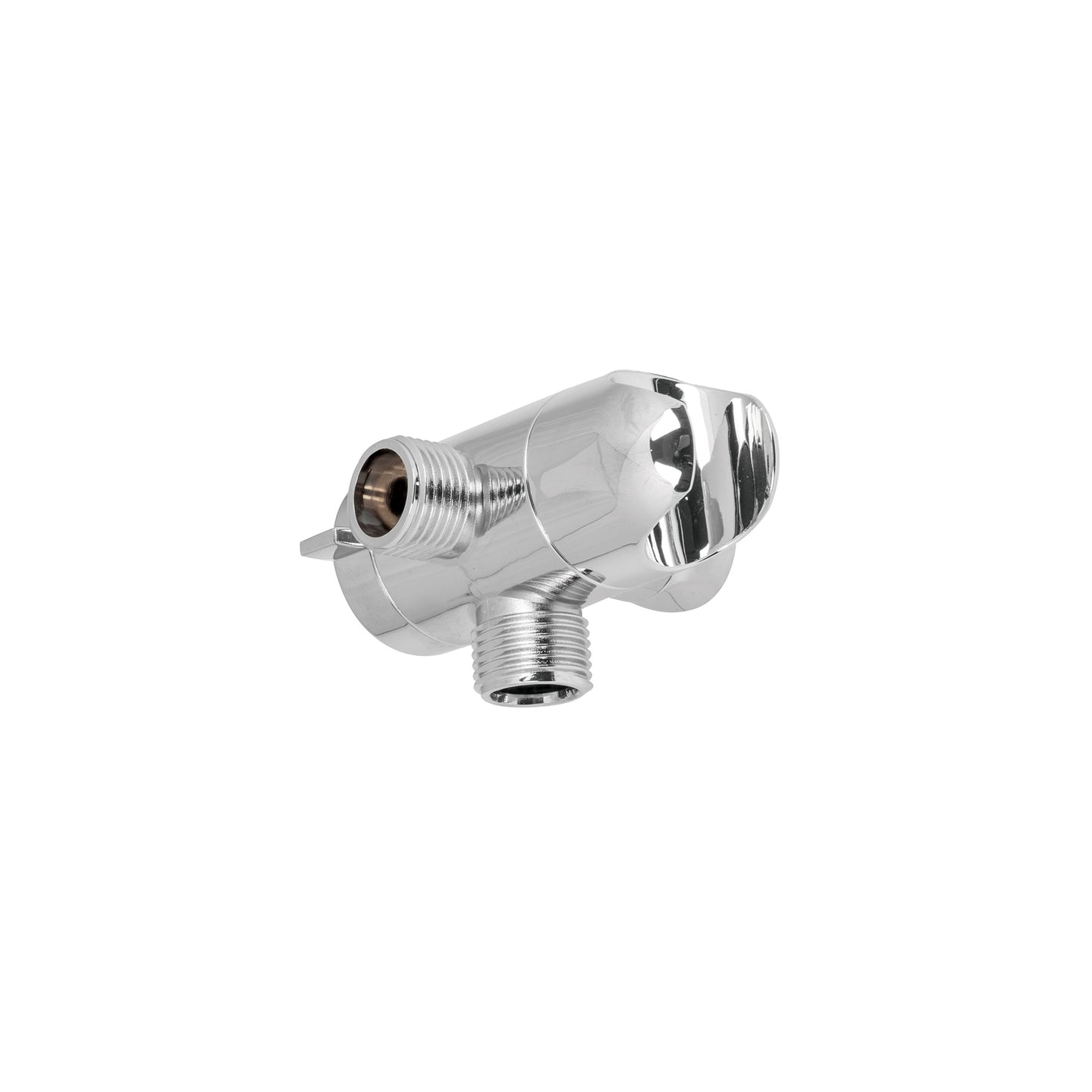 AR-04 Desviador de 3 vías para brazo con soporte, cromo, RIVIERA