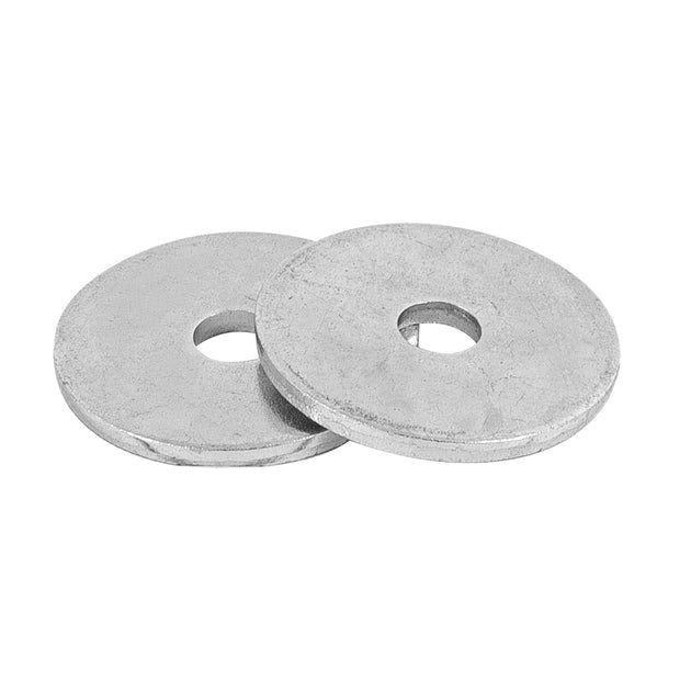 ARA-1/8 Bolsa de 1 kilo arandelas planas galvanizadas 1/8", FIERO