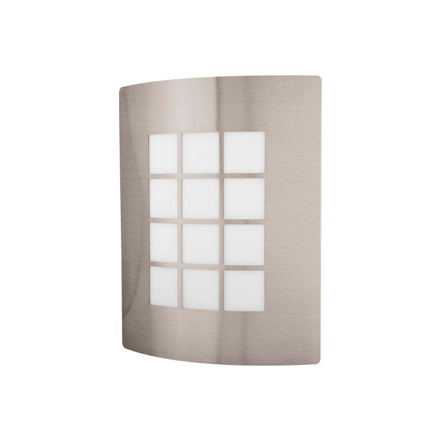 ARB-003S Arbotante decorativo cuerpo acero inox, lámpara no incluida
