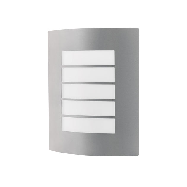Aplique Exterior Volteck ARB-013S IP44 ABS/Acero Inox | FerreMax