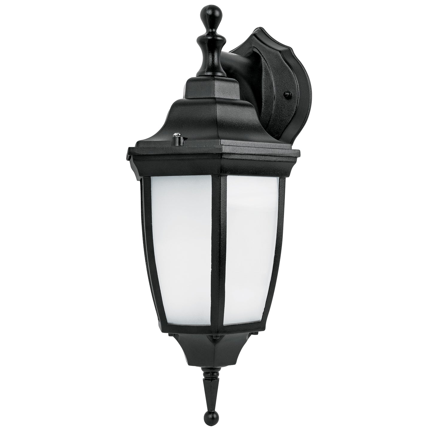 ARB-103L Arbotante de LED 8 W tipo farol suspendido negro, Volteck