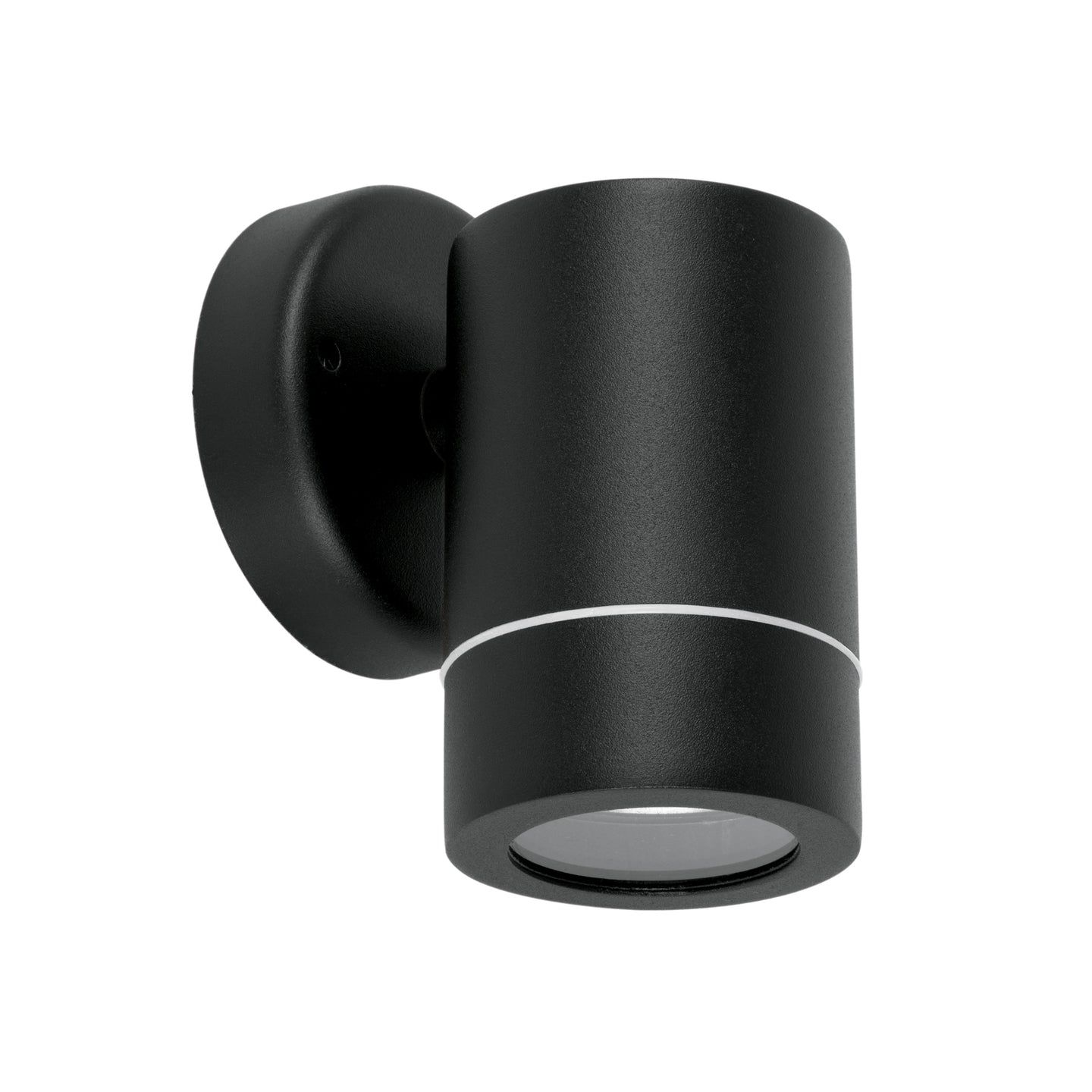 ARB-203S Arbotante de acento 1 spot negro, lámpara no incluida