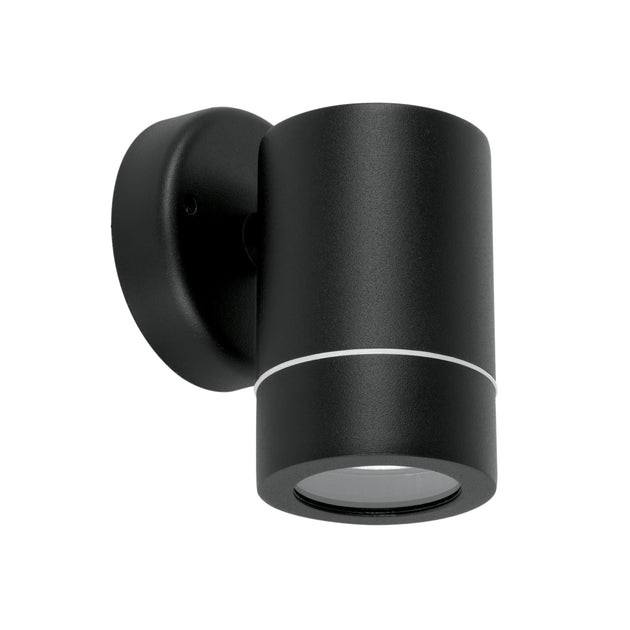 ARB-203S Arbotante de acento 1 spot negro, lámpara no incluida