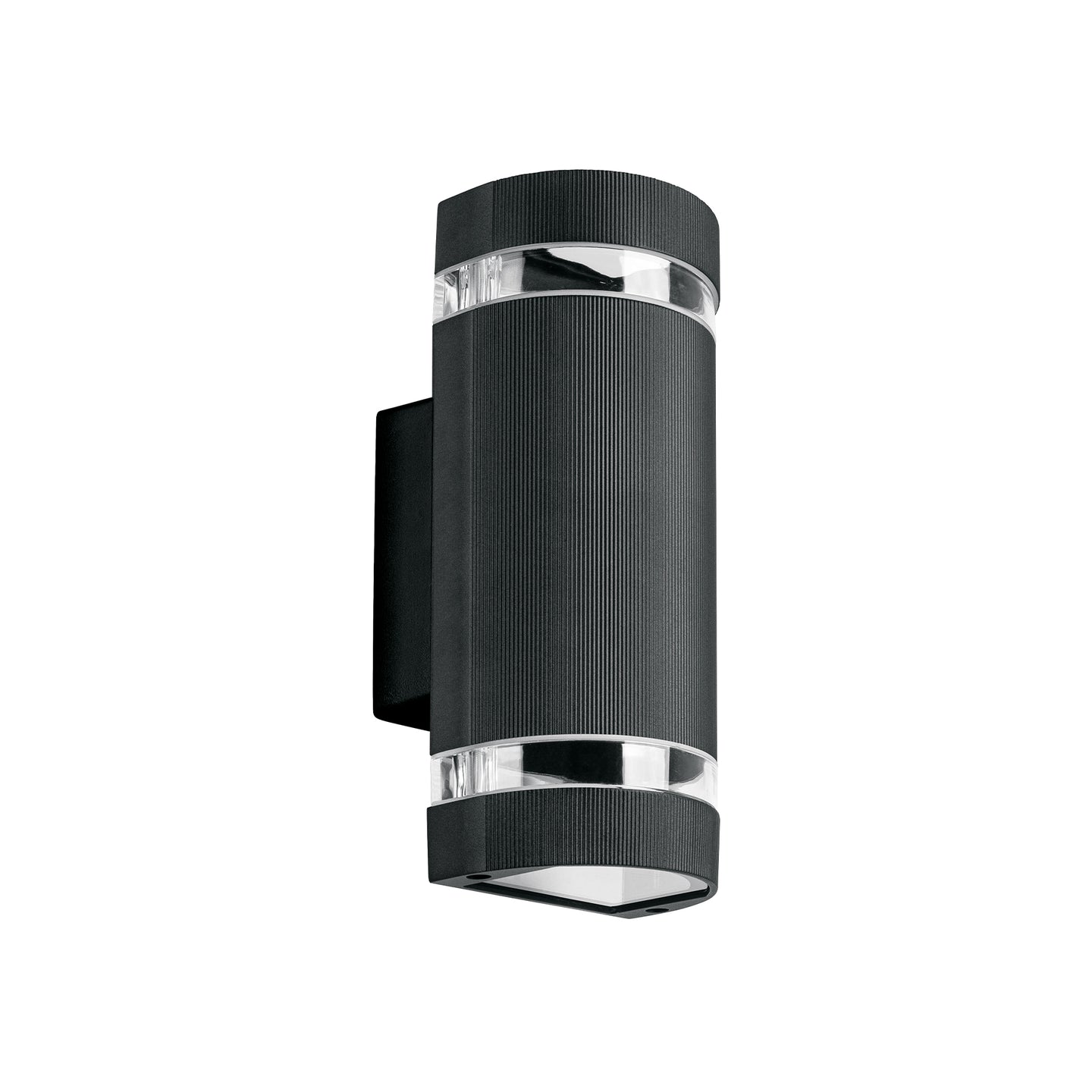 ARB-210S Arbotante exterior con 2 spots, lámparas no incluidas, negro