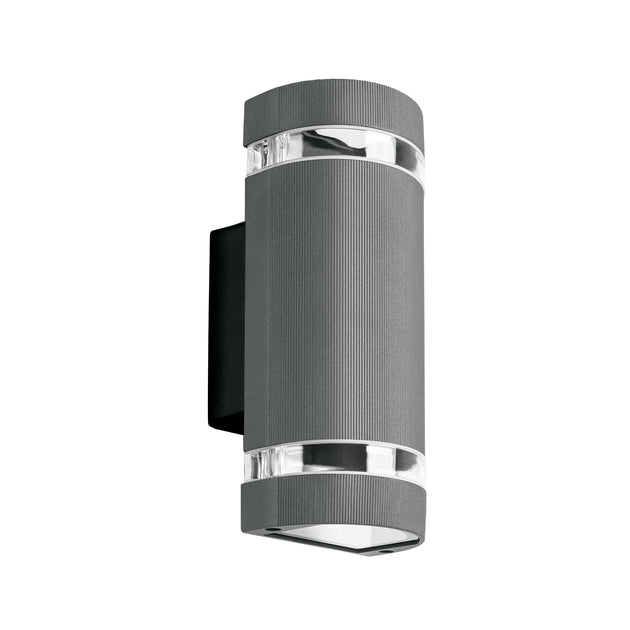 ARB-211S Arbotante exterior con 2 spots, lámparas no incluida, gris