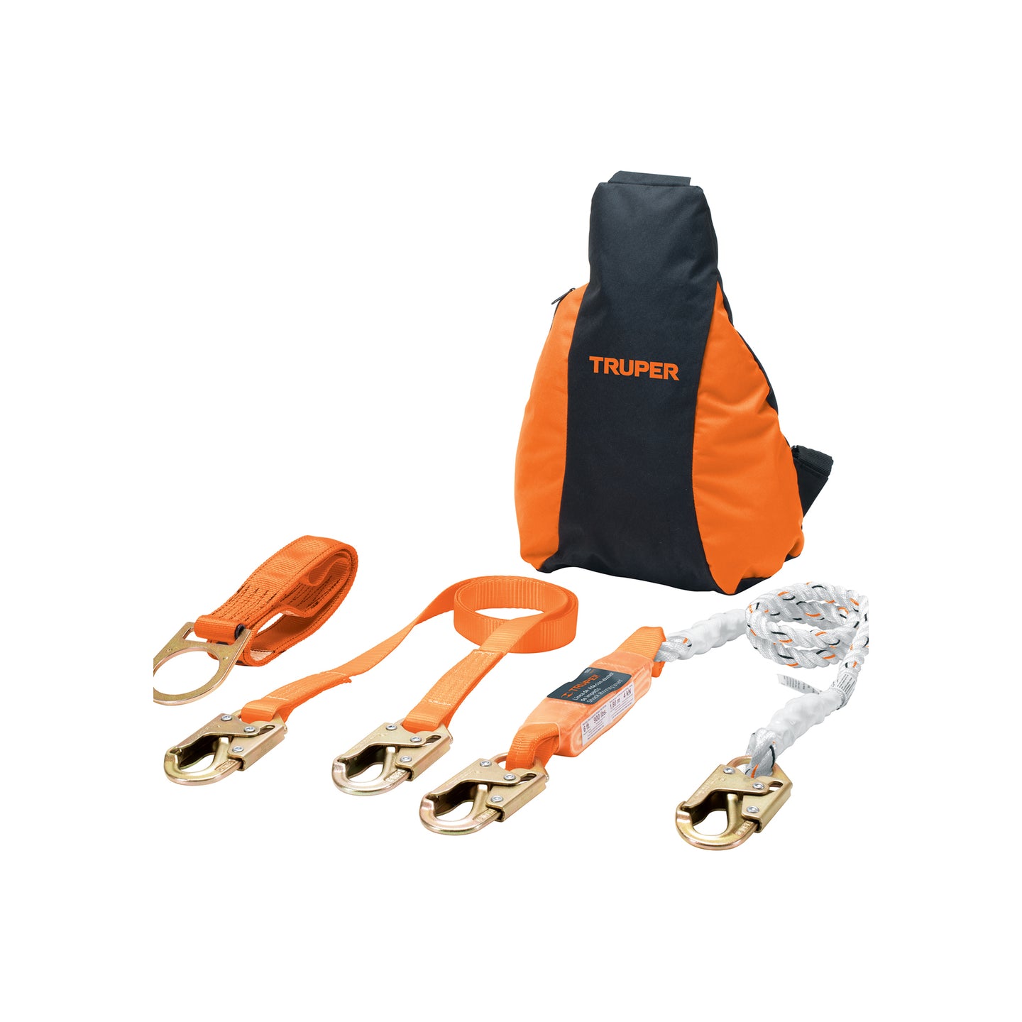 ARN-KIT-3A Kit contra caídas con arnés de tres anillos, ANSI, Truper