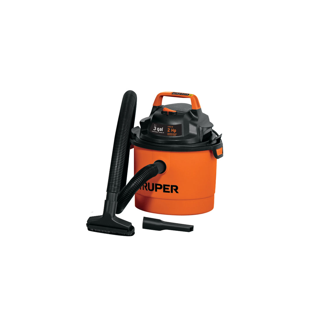 ASP-03 Aspiradora de sólidos y líquidos, 3 gal, plástica, TRUPER