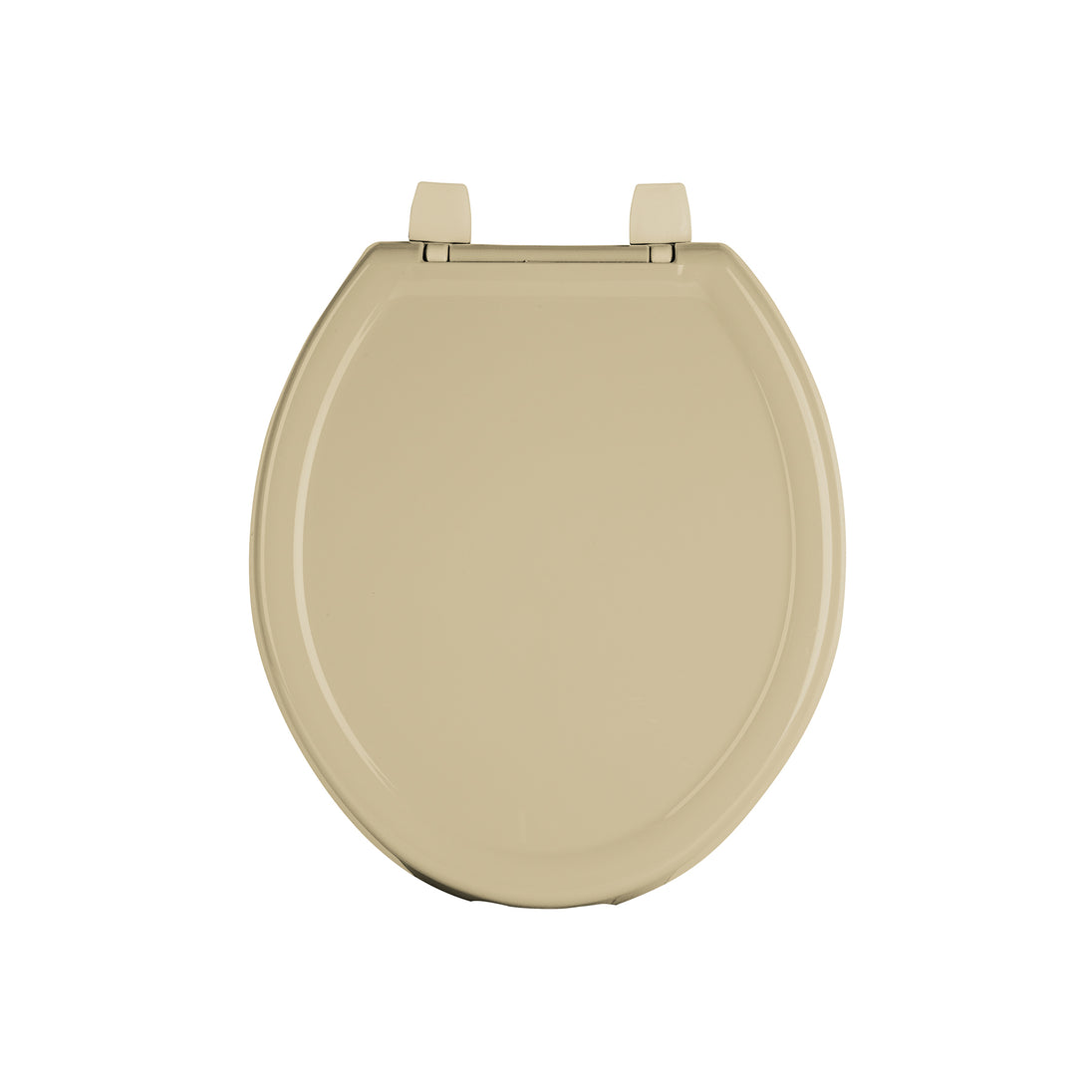 AWC-35C Asiento redondo ligero con tapa para WC, beige, FOSET BASIC