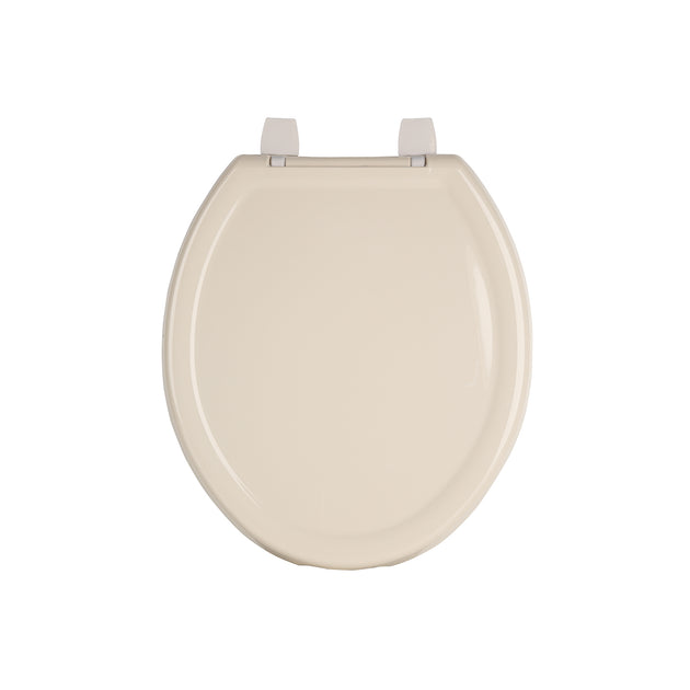 AWC-35H Asiento redondo ligero con tapa para WC, hueso, FOSET BASIC