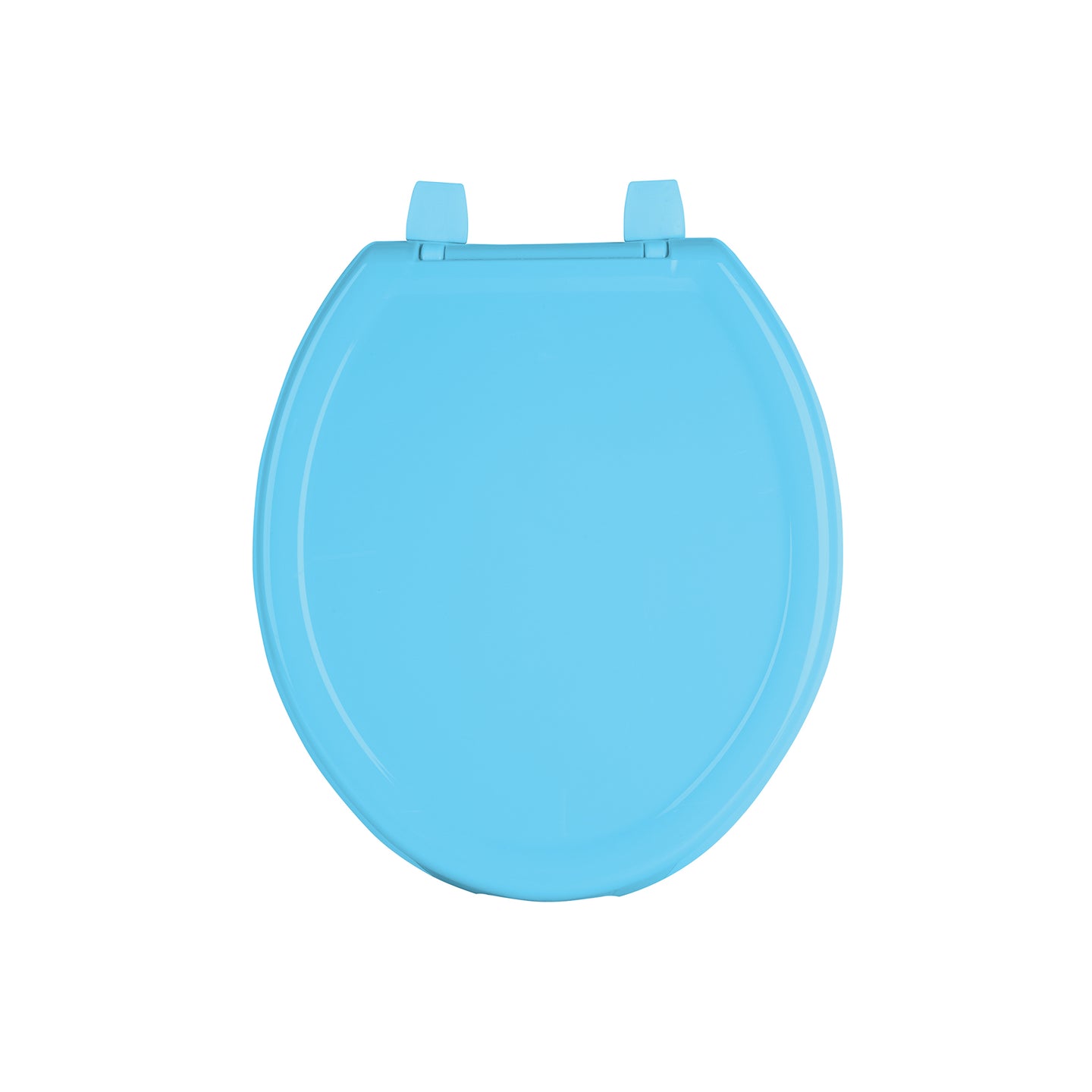 AWC-35Z Asiento redondo ligero con tapa para WC, azul, FOSET BASIC
