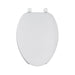 Asiento Inodoro Alargado Frente Abierto Foset AWC-45BB | Polipropileno