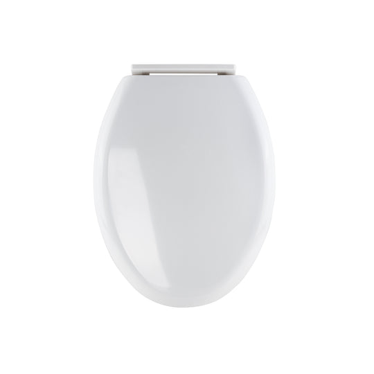 AWC-45OB Asiento alargado p/ WC one piece, cierre lento, blanco, AQUA