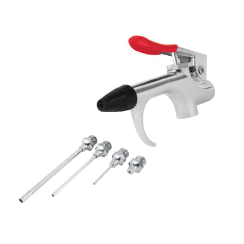 113008 Juego de pistola de aire con 5 boquillas