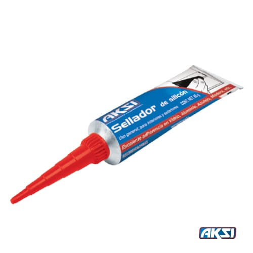 105211 Sellador de silicon 85g, transparente