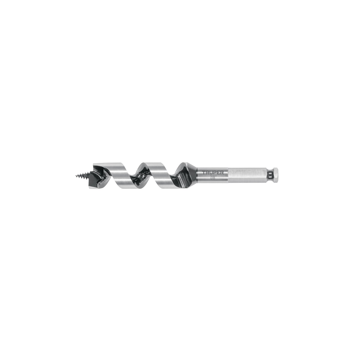 BAB-7/8X6 Broca auger tipo berbiquí 7/8" X 6", TRUPER