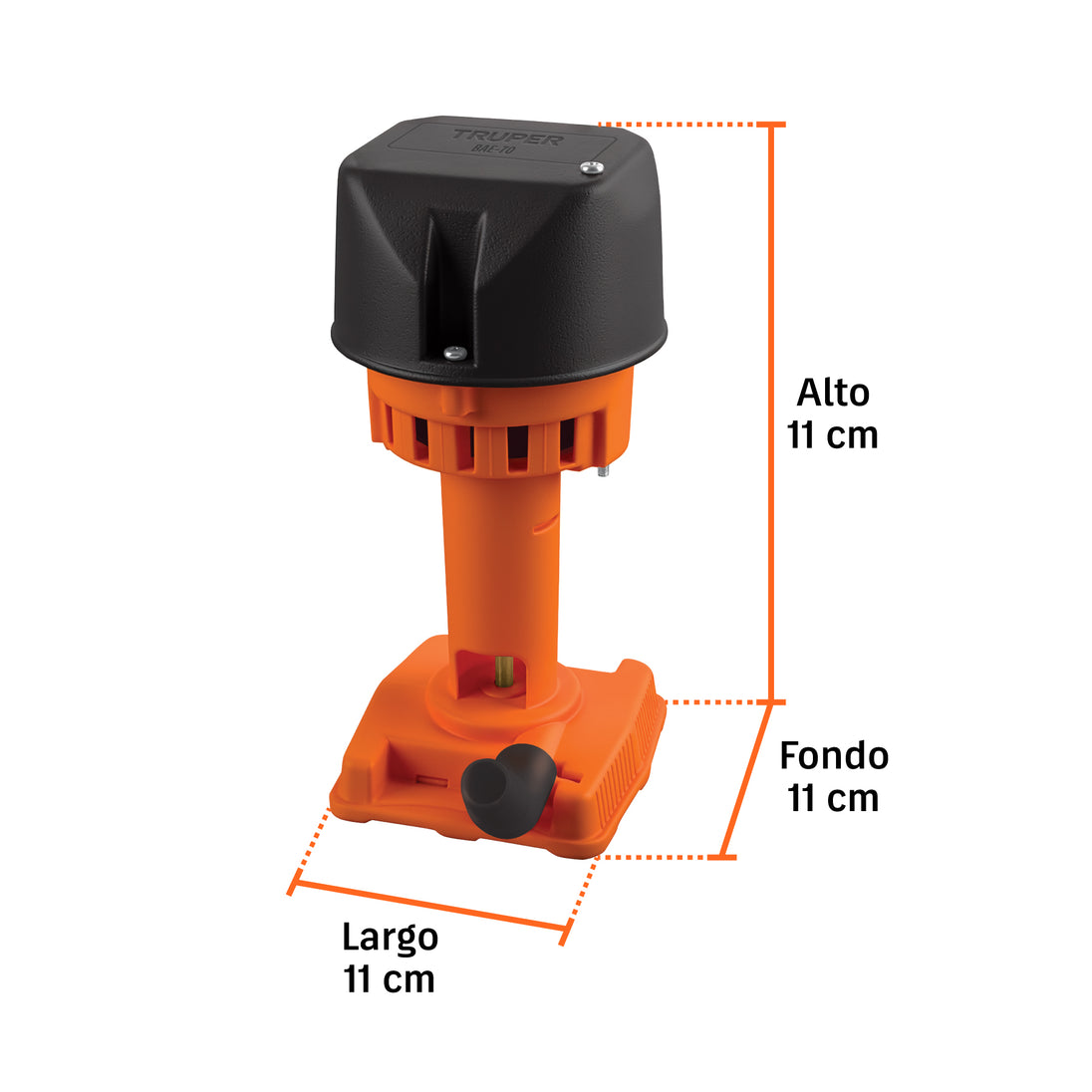 Bomba Truper BAE-70, 70W, Flujo 20 L/min