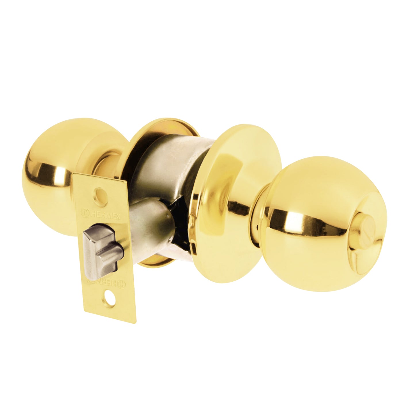 BAL-LB-RPB Cerradura esfera cilíndrico, recámara, brillante, blíster,HB