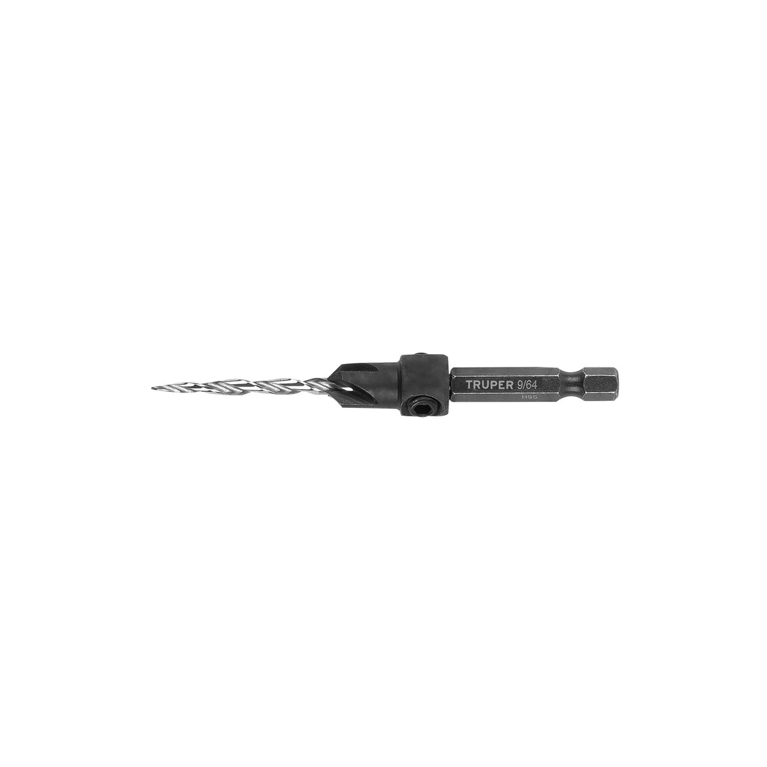 BAM-6 Broca avellanadora #6 para madera, 9/64", TRUPER