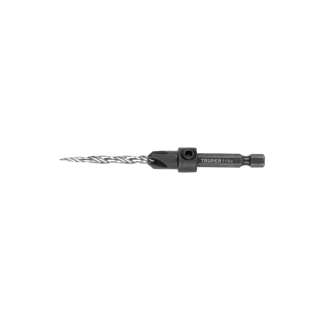 BAM-8 Broca avellanadora #8 para madera, 11/64", TRUPER