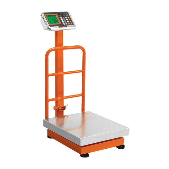 BAS-200PLI Báscula electrónica de plataforma, 200 kg, inoxidable TRUPER