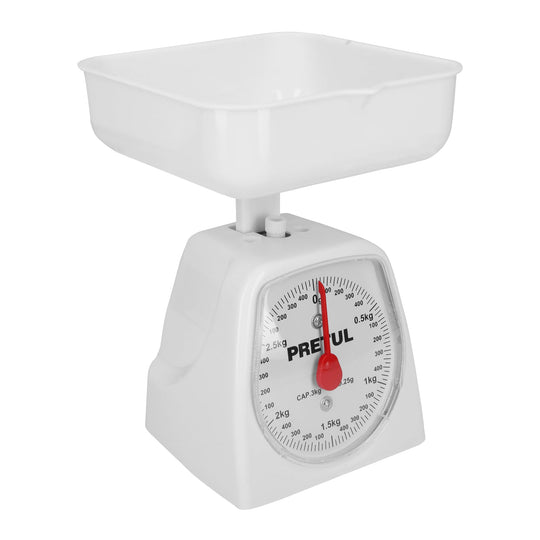 BAS-3CP Báscula mecánica para cocina 3 Kg, Pretul