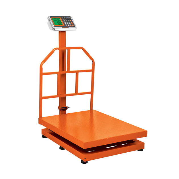 BAS-600PLA Báscula electrónica de plataforma, plegable, 600 kg, TRUPER