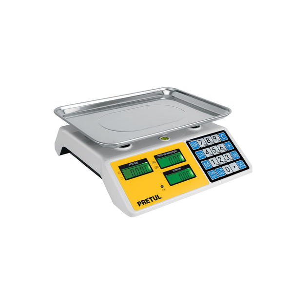 BASE-30P Báscula electrónica multifunciones 30 kg, Pretul