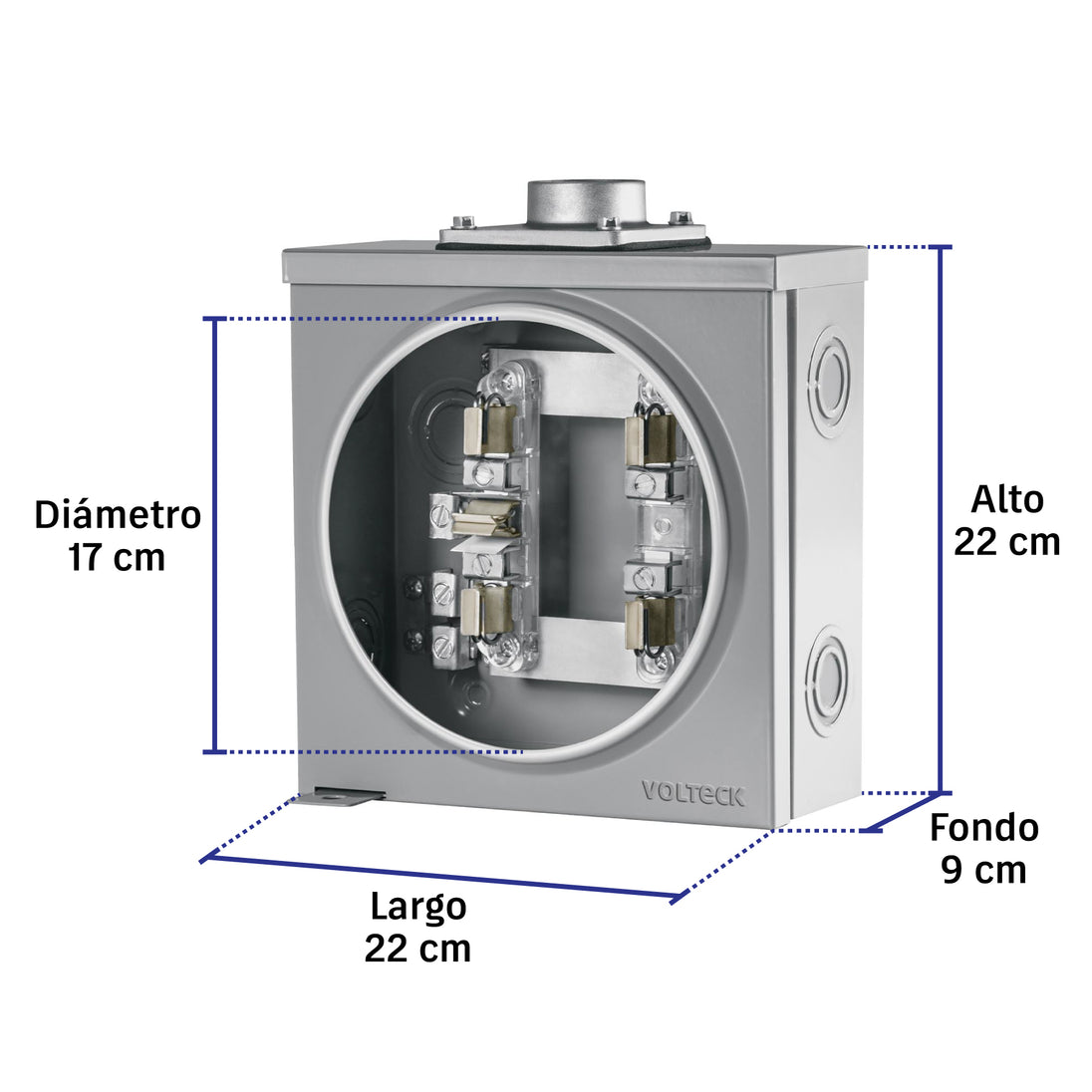 Base Volteck BASE-5, 600 V, 100-125 A