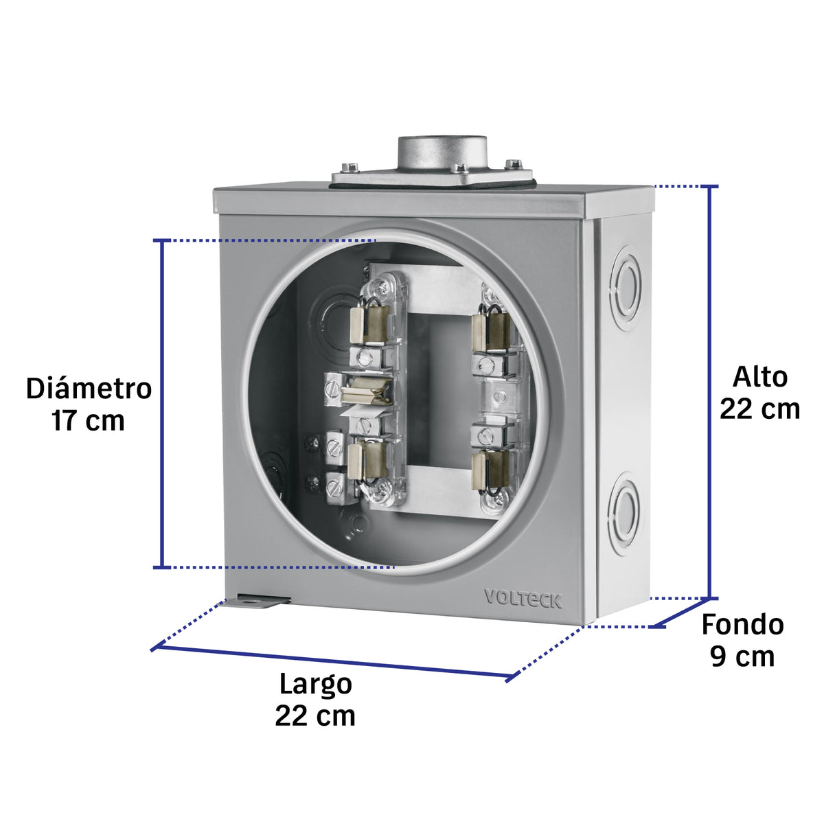 Base Volteck BASE-5, 600 V, 100-125 A