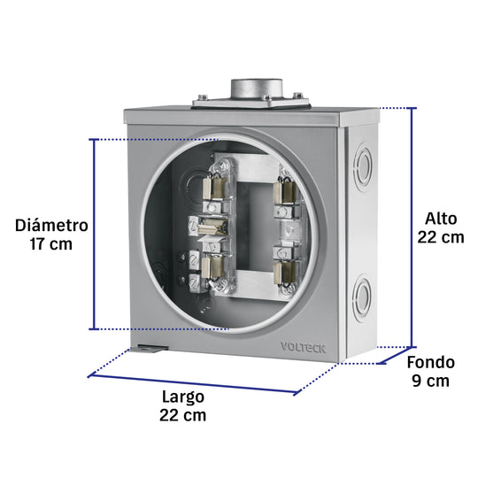 Base Volteck BASE-5, 600 V, 100-125 A